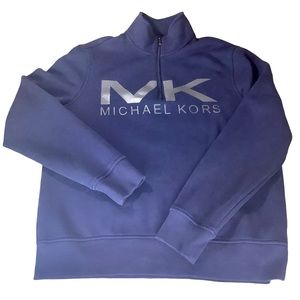 Michael Kors I Michael Kors Pullover Sweatshirt w/ Quarter Zip Up Men’s Size L